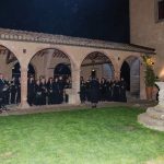 Il concerto del Coro sotto un loggiato